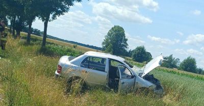 Zdarzenie drogowe z udziałem nietrzeźwego kierującego